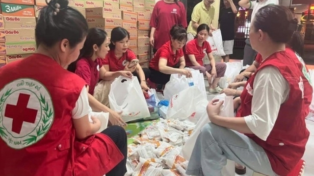 Red Cross Society launches emergency relief for flood-hit Nghe An province
