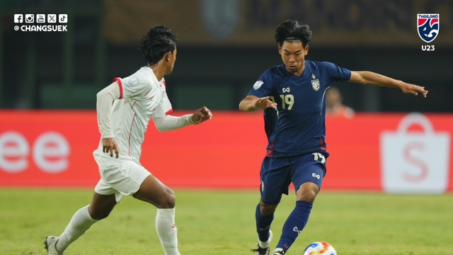 U23 Thái Lan chật vật giành vé vào bán kết U23 Đông Nam Á 2025