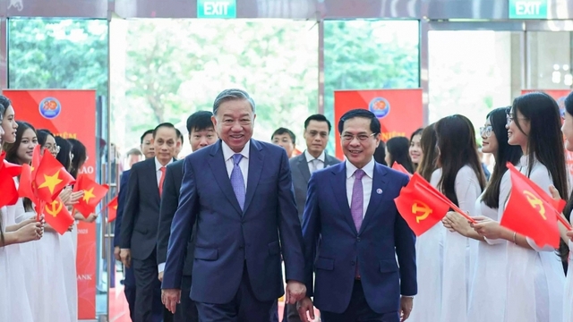 Toàn văn Thư chúc mừng của Tổng Bí thư Tô Lâm nhân Kỷ niệm 80 năm Ngoại giao Việt Nam