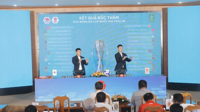 Cúp Quốc gia 2025/2026: "Chung kết sớm" từ vòng sơ loại