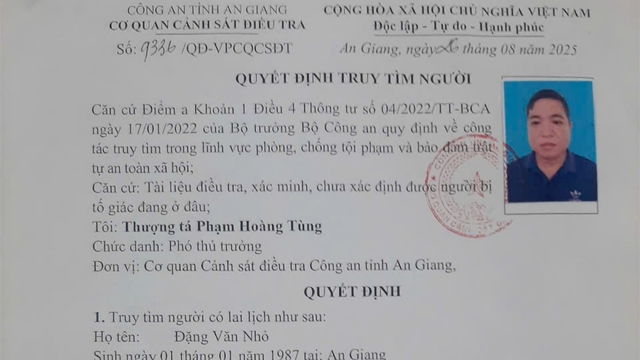 Truy tìm người bị tố sử dụng giấy tờ đất giả để lừa đảo chiếm đoạt tài sản