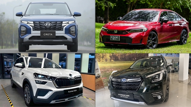 Điểm danh những mẫu xe giảm giá hàng trăm triệu đồng trong tháng 8/2025