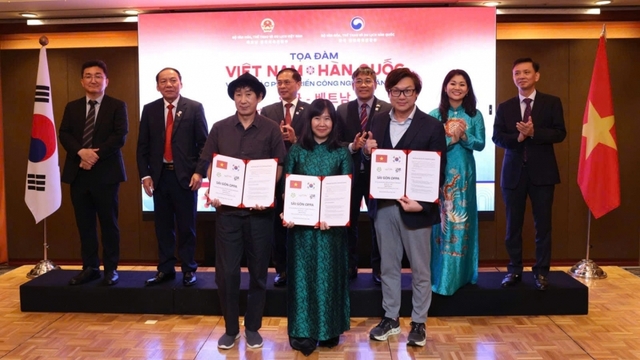Tọa đàm Việt Nam - Hàn Quốc về hợp tác phát triển công nghiệp văn hóa