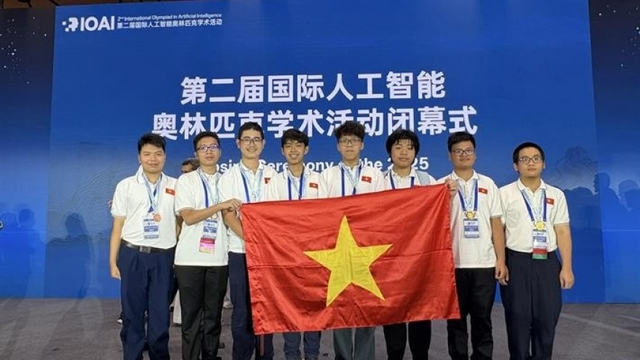 Vietnam among top four at 2025 International AI Olympiad