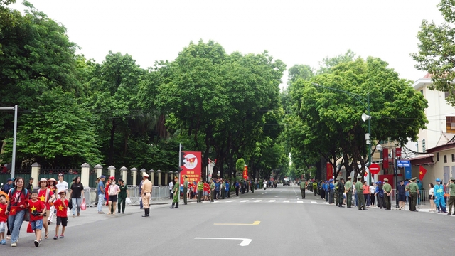 Thời tiết thuận lợi cho buổi sơ duyệt diễu binh, diễu hành tối nay tại Hà Nội
