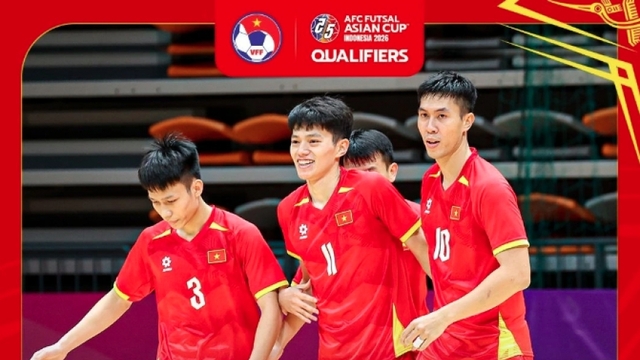 Vietnam qualify for 2026 AFC Futsal Asian Cup finals after 4-0 win over Lebanon