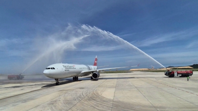 Khanh Hoa welcomes Nordwind flight from Moscow after nearly 5 years