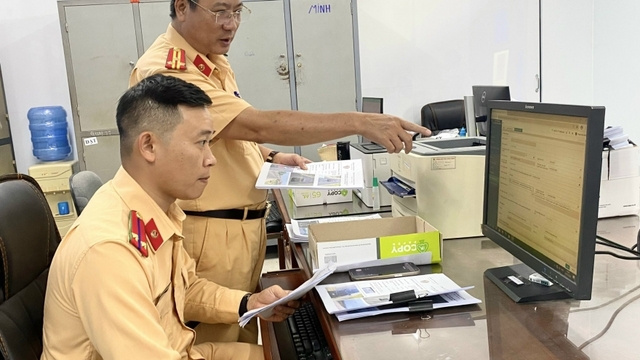 Hơn 2.200 phương tiện vi phạm giao thông bị đưa vào diện cảnh báo tại Gia Lai