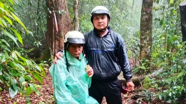 Tìm được cụ ông 78 tuổi sau 6 ngày lạc trong rừng sâu ở Lâm Đồng