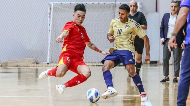 Đội tuyển futsal Việt Nam có chiến thắng đầu tay tại Kuwait