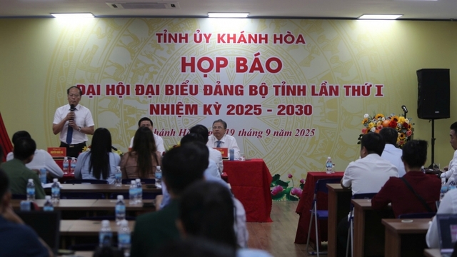 Khánh Hòa hoàn tất chuẩn bị, sẵn sàng cho Đại hội Đảng bộ tỉnh lần thứ I