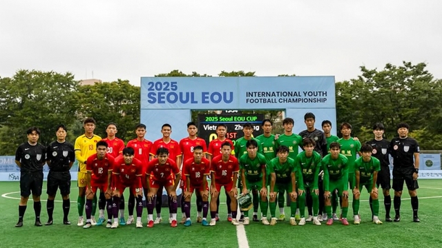 U18 Việt Nam có chiến thắng đậm trên đất Hàn Quốc
