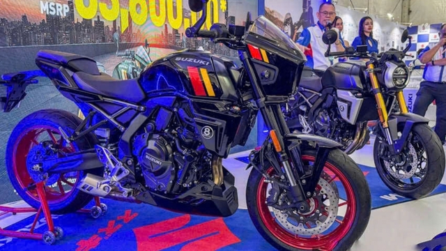 Suzuki GSX-8T và GSX-8TT 2025 ra mắt, giá từ 370 triệu đồng