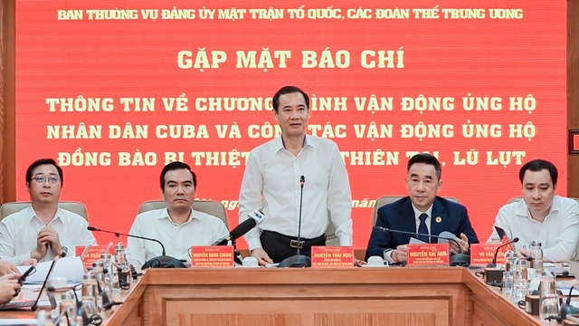 "Để thất thoát tiền ủng hộ đồng bào khắc phục hậu quả bão lũ là có tội với dân"