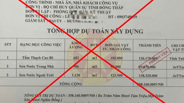 Cảnh báo đối tượng mạo danh cán bộ quân sự để lừa đảo