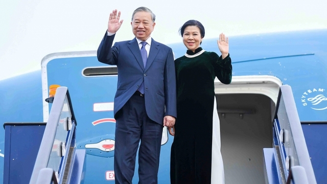 Tổng Bí thư Tô Lâm về đến Hà Nội, kết thúc tốt đẹp chuyến thăm Vương quốc Anh