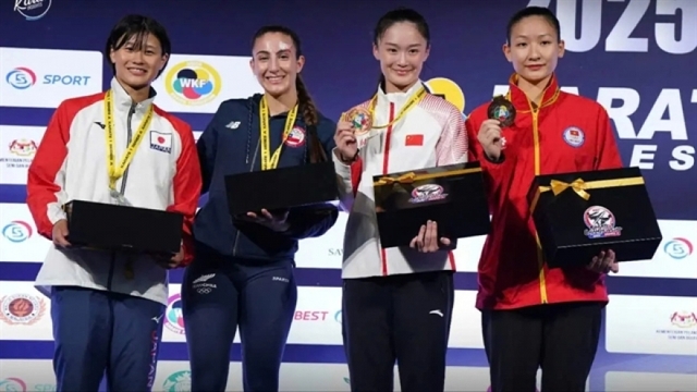 Tam wins bronze at Karate 1-Series A in Kuala Lumpur