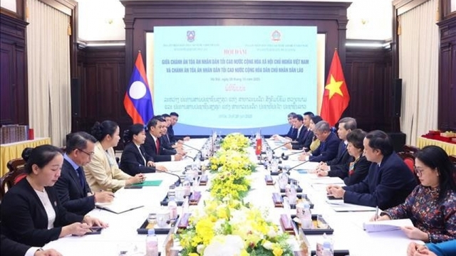 Vietnam, Laos seek to step up judicial cooperation