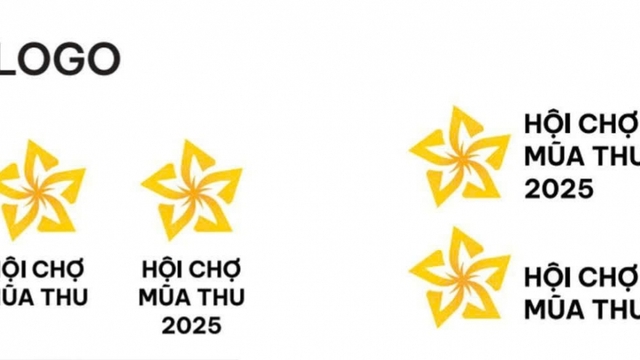 Bộ nhận diện, logo "Hội chợ mùa Thu 2025" mang nhiều thông điệp ý nghĩa