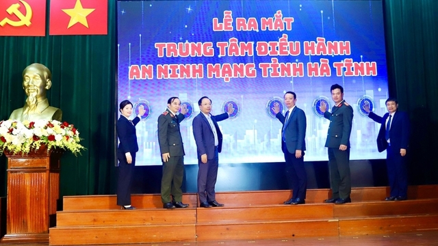 Hà Tĩnh ra mắt Trung tâm điều hành an ninh mạng