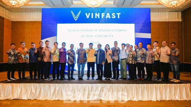 VinFast signs deals with Indonesia’s partners to promote green mobility transition