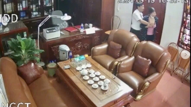 Clip “thân mật” nghi lãnh đạo trường THPT ở Ninh Bình, nhà trường lên tiếng