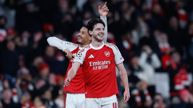 Bảng xếp hạng Cúp C1 châu Âu mới nhất: Arsenal dẫn đầu tuyệt đối