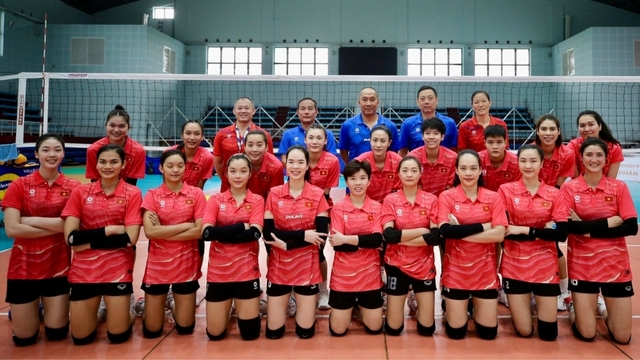 Bóng chuyền Việt Nam chốt danh sách dự SEA Games 33