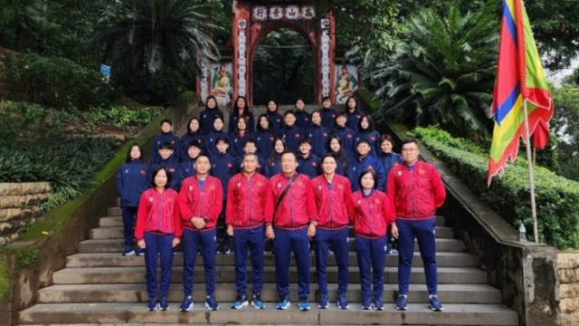 ĐT nữ Việt Nam sang Nhật Bản tập huấn để săn HCV SEA Games 33