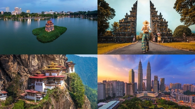 Malaysia, Indonesia, Việt Nam và Bhutan: Một kỷ nguyên mới cho du lịch châu Á