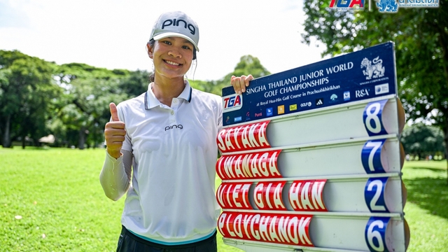 Vietnam shines at Singha Thailand Junior World Golf Championships 2025