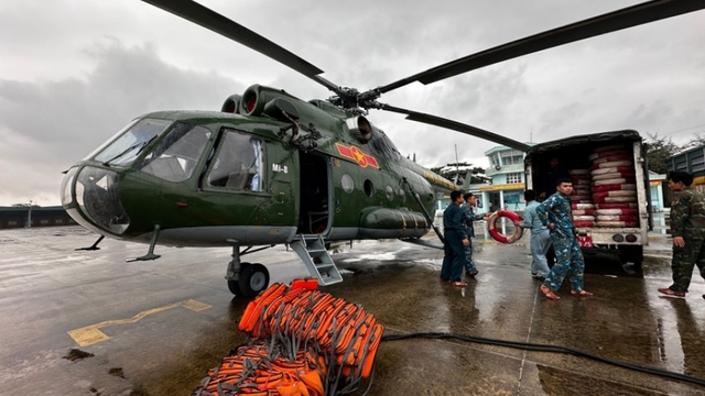 Helicopters deployed as Gia Lai, Dak Lak race to respond to severe flooding