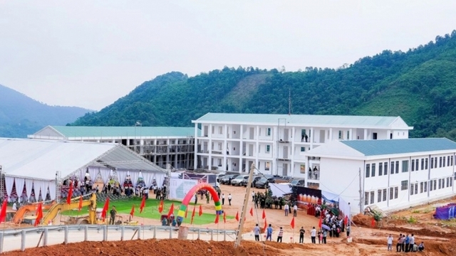 100 trường nội trú liên cấp đồng loạt khởi công nâng tầm vùng cao biên giới