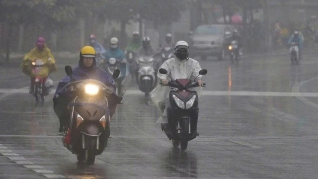 Không khí lạnh tăng cường, miền Bắc và Trung Bộ mưa rét trên diện rộng