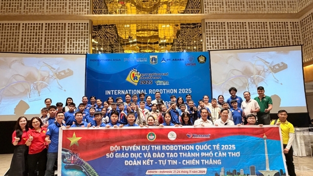 Đội tuyển Việt Nam tại Robothon Quốc tế 2025: Tỏa sáng với 22 giải thưởng lớn