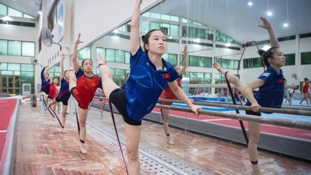 Vietnamese gymnastics team targets gold medals at SEA Games 33