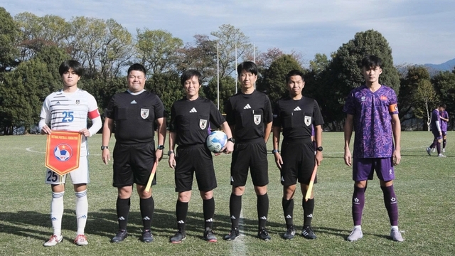 U17 Việt Nam duy trì thách tích bất bại tại Nhật Bản