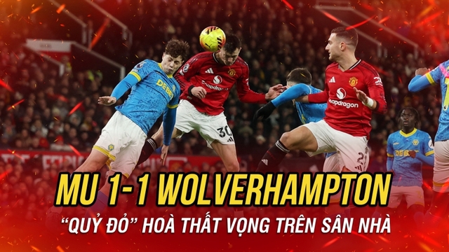Kết quả ngoại hạng Anh hôm nay 31/12: MU hoà thất vọng trước đội cuối bảng