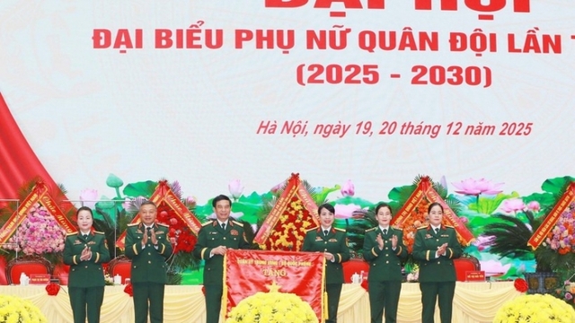 Tạo khí thế, động lực và môi trường tốt để phụ nữ quân đội thi đua, phấn đấu