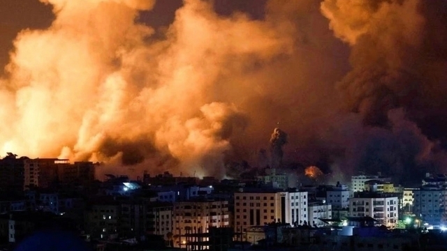 Quân đội Israel tiến hành nhiều cuộc không kích vào Gaza