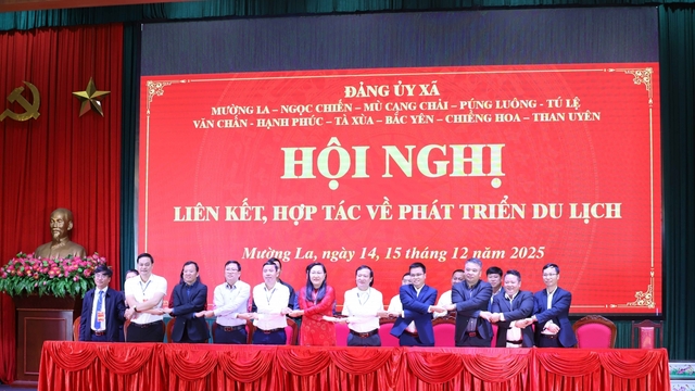 11 xã thuộc tỉnh Sơn La và Lào Cai liên kết, hợp tác phát triển du lịch