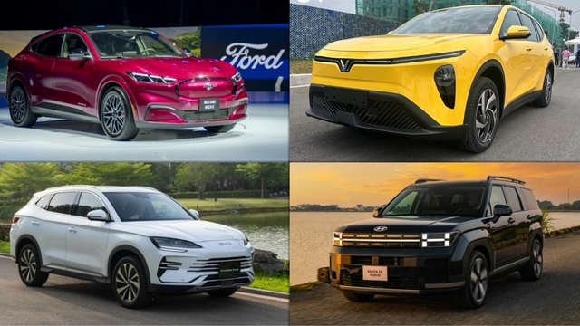 Top 10 mẫu ô tô mới nổi bật nhất đã ra mắt tại Việt Nam trong năm 2025