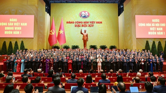 Toàn cảnh phiên bế mạc Đại hội đại biểu toàn quốc lần thứ XIV của Đảng
