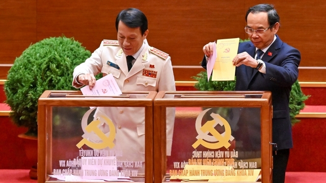 8 tướng lĩnh, sỹ quan Công an nhân dân là Ủy viên BCH Trung ương Đảng khóa XIV