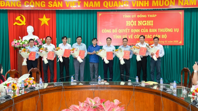 Đồng Tháp điều động 15 chủ tịch UBND cấp xã, phường không là người địa phương