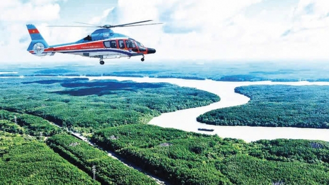 HCM City set to relaunch helicopter sightseeing tours