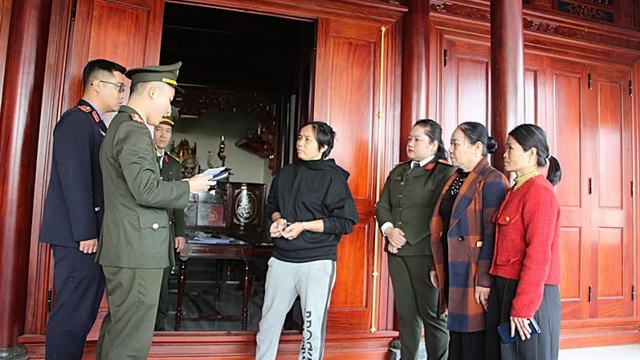 Công an Nghệ An bắt Hồ Thị Hải về hành vi lợi dụng quyền tự do dân chủ