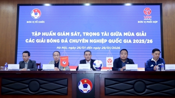 VFF có động thái đặc biệt với đội ngũ trọng tài V-League