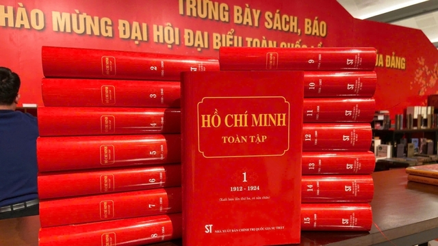 Tái bản 3 bộ sách đồ sộ về Chủ tịch Hồ Chí Minh