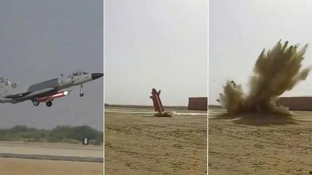 Pakistan thử nghiệm thành công tên lửa hành trình nội địa phóng từ trên không